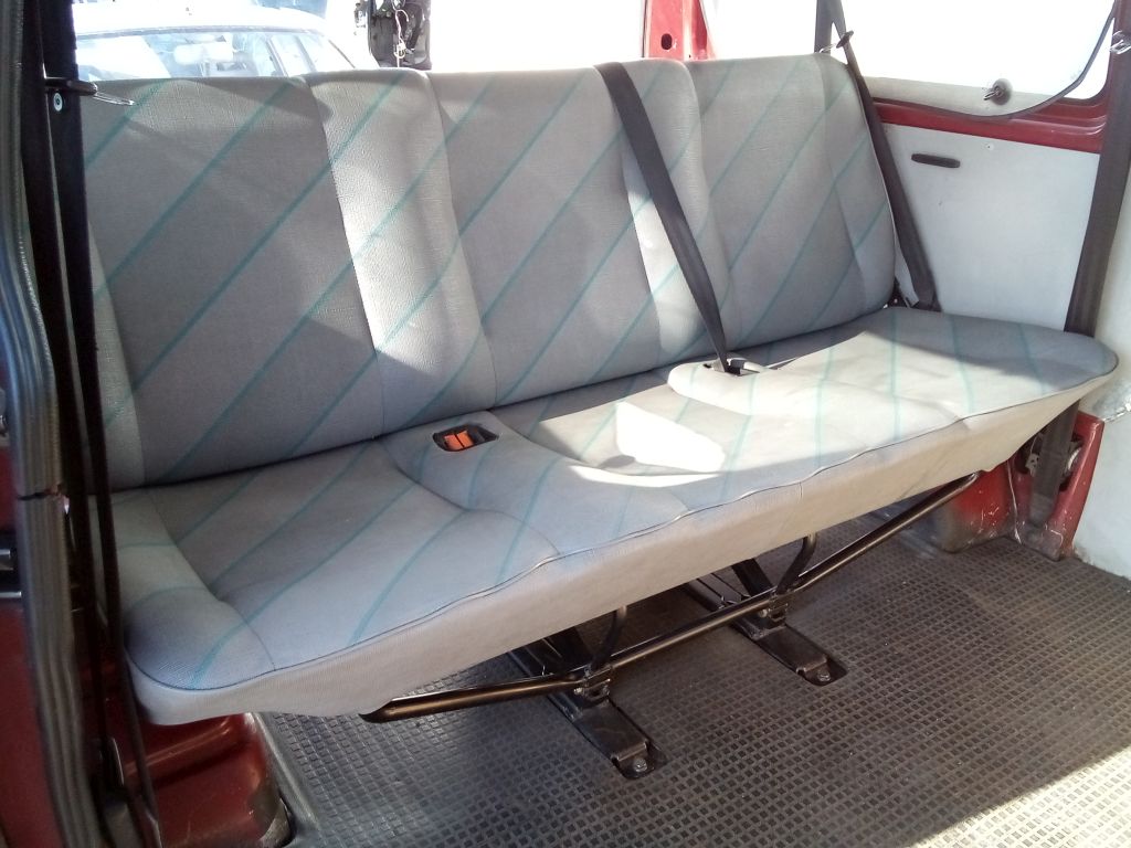 Volkswagen transporter t4 сиденье lawka iii 3 ряд диван