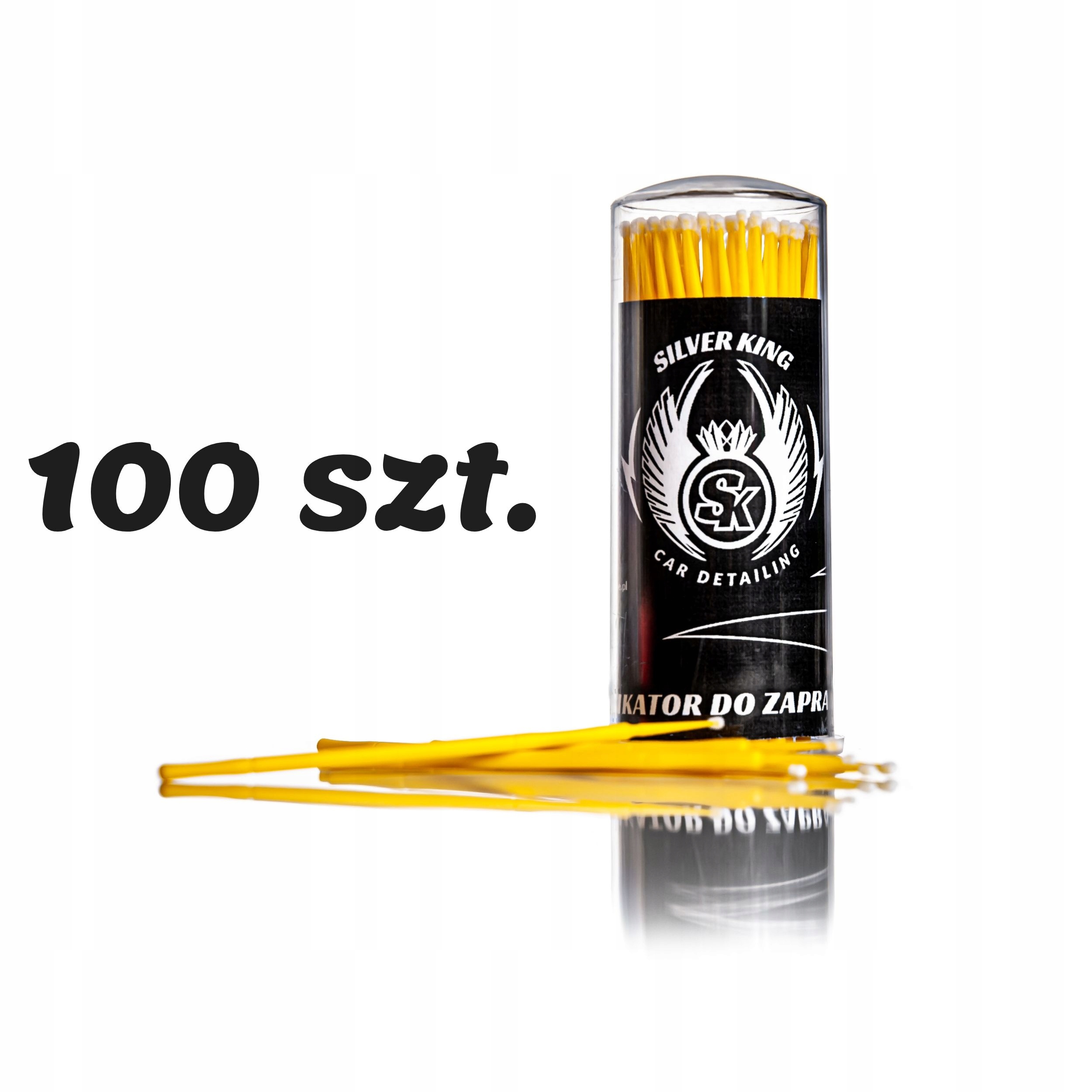 

Silver King Pędzelek Patyczek Do Zaprawek 100szt