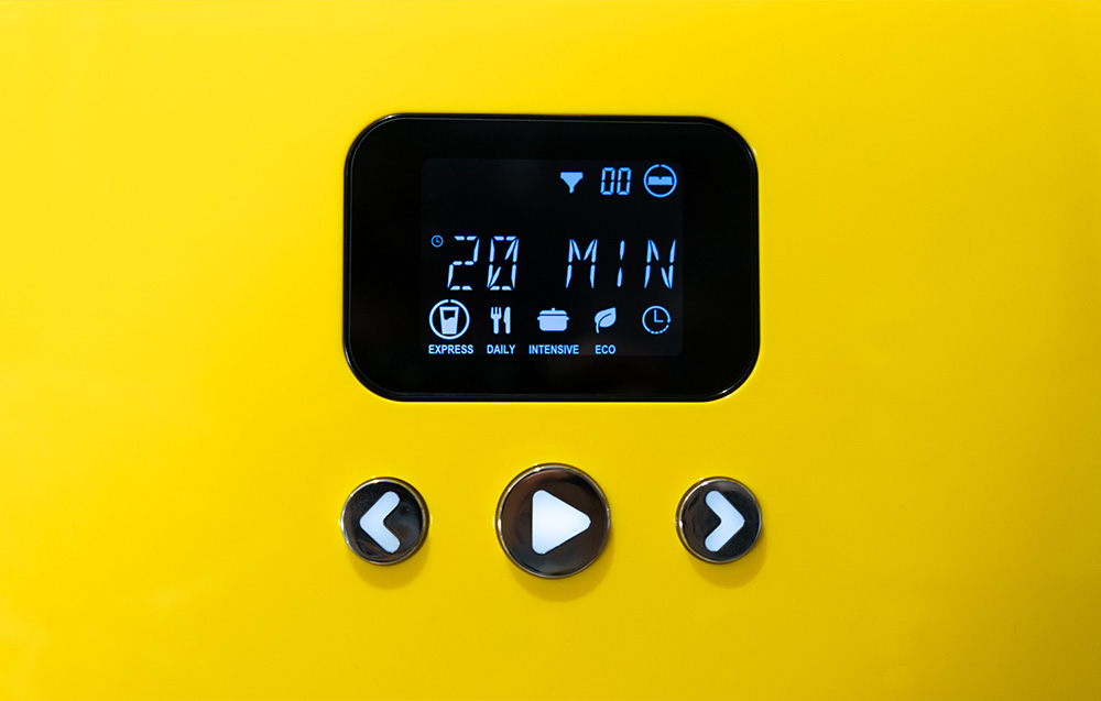 DAAN TECH BOB MINI ZMYWARKA DO NACZYŃ STOŁOWA WOLNOSTOJĄCA NABLATOWA MAŁA Sterowanie elektroniczne