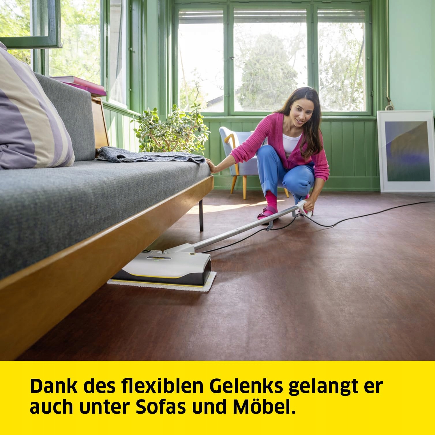KÄRCHER SC 1 Mop Parowy, 30s nagrzewanie, 30m², 0,2l, 1300W — miniatura 5