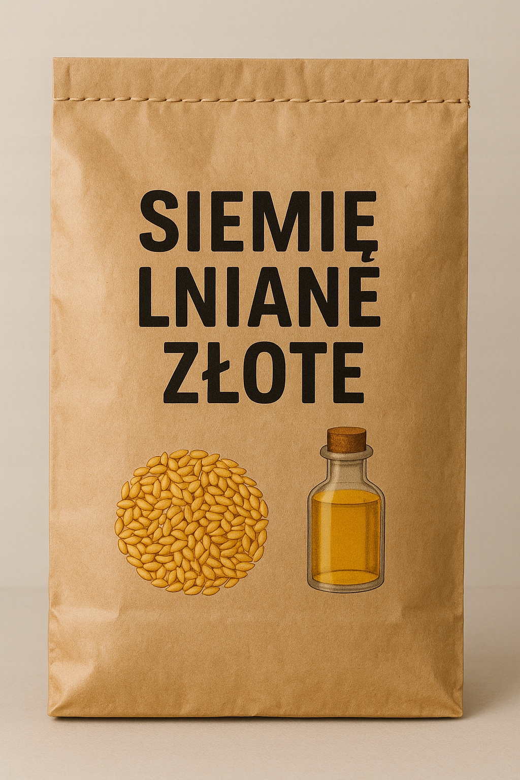 Siemię lniane złote 25kg Len złoty Nasiona lnu Do spożycia, oleju, pasz