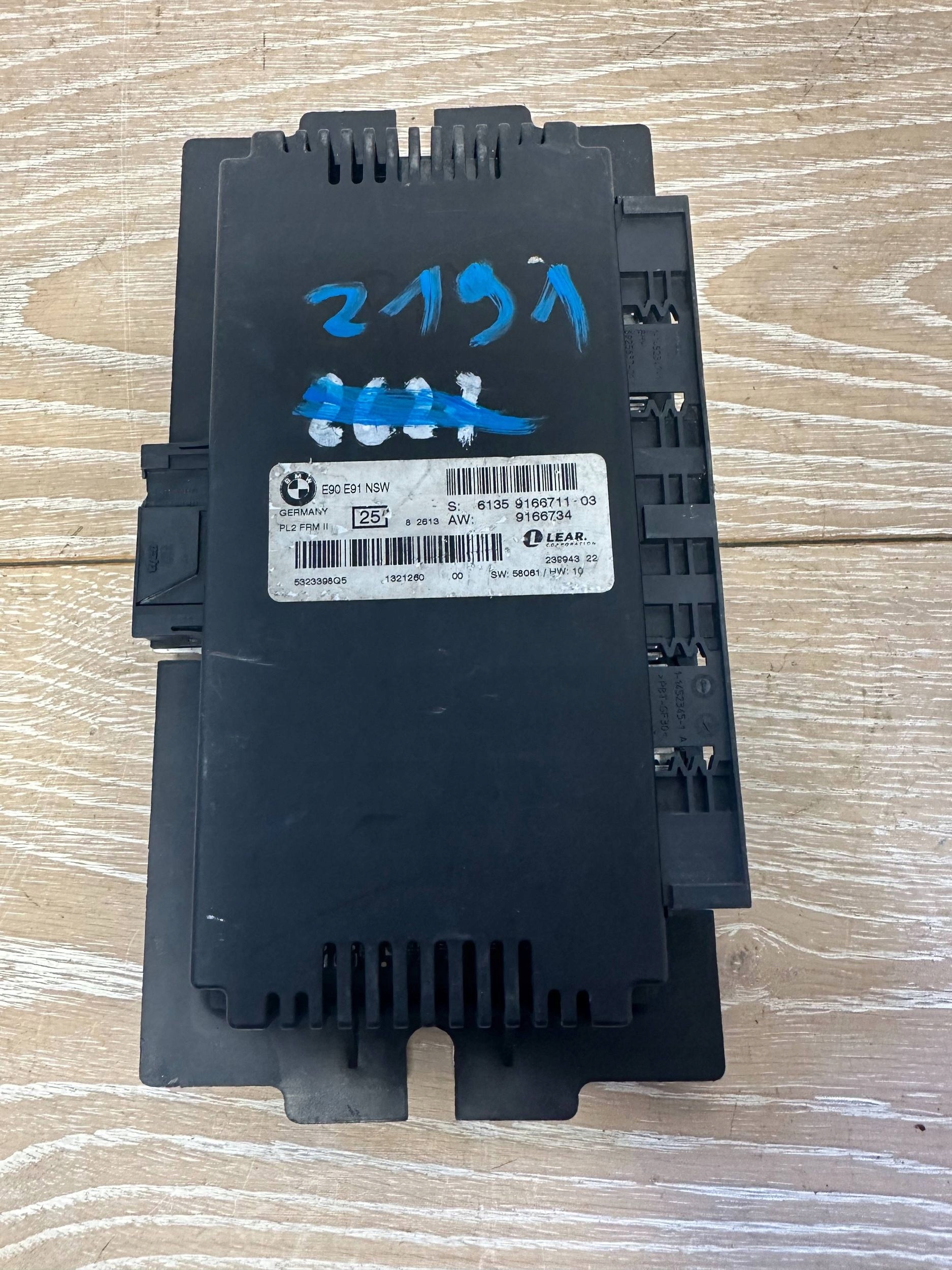 modulo luci (LCM) BMW 3 E90 E91 9166711