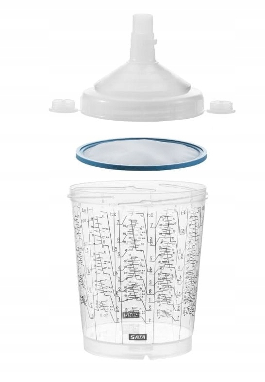 SATA RPS KUBEK Z SITKIEM 125um 600ml 15szt.