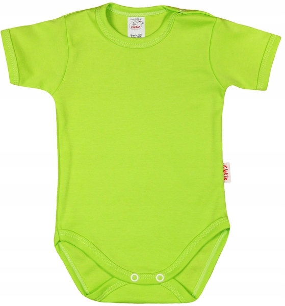 

Body Krótki rękaw rękawek Zielone r 86 Klekle