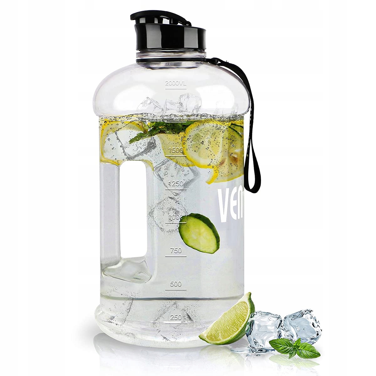 Vennerli Butelka Na Wodę Do Picia XXL Sport 2.2L — miniatura 2