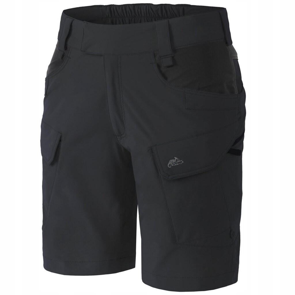 Kraťasy kraťasy krátké bojové kalhoty Helikon Otp Nylon 8,5" Black XXL