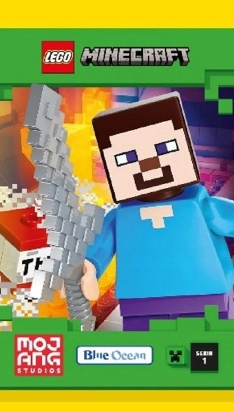 20 saszetek karty lego Minecraft seria 1 super OKAZJA !@#$