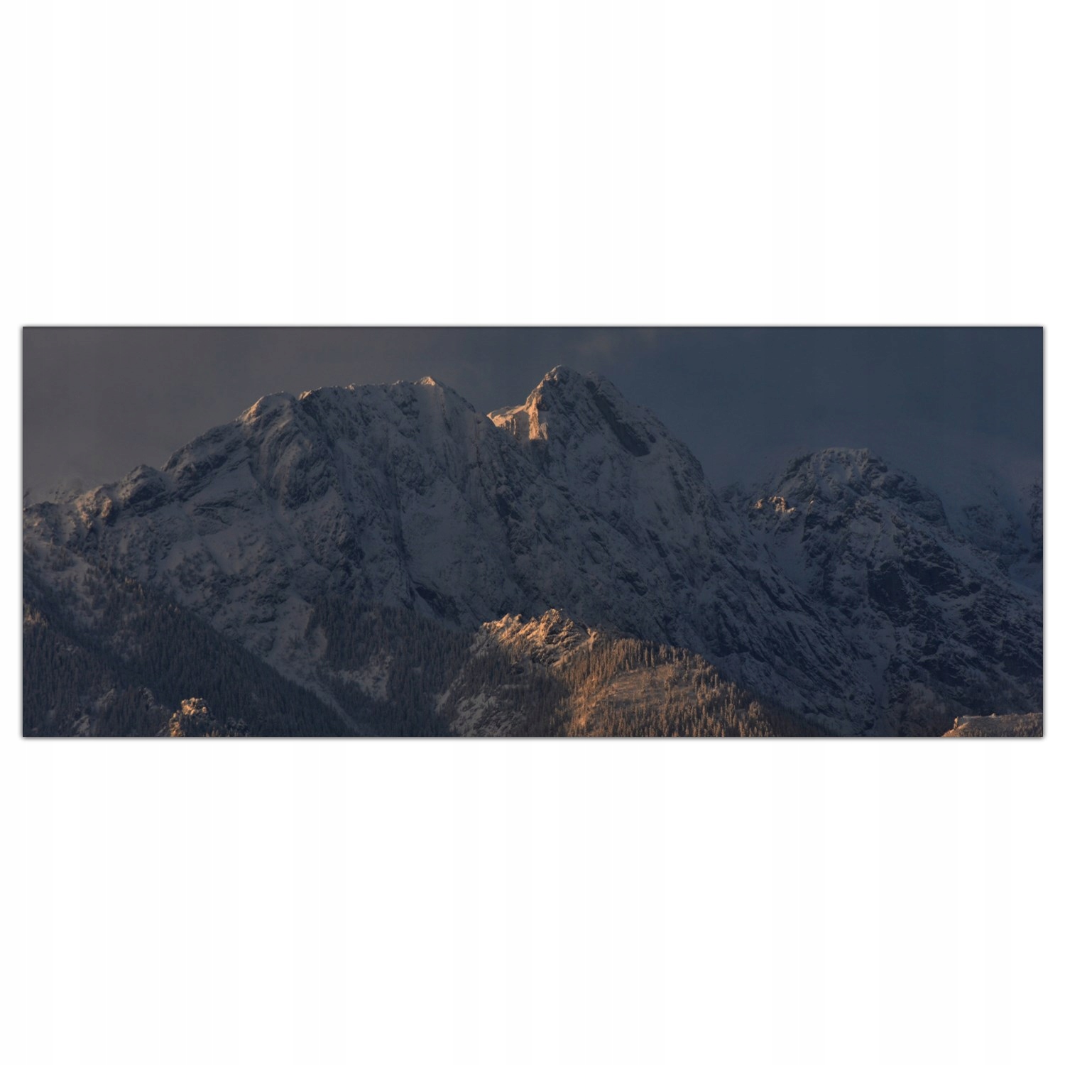 

Obraz Szklany Foto-obraz Góry Wschód Słońca 125x50