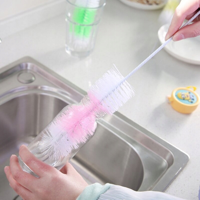 SZCZOTKA DO MYCIA CZYSZCZENIA BUTELEK SZKLANEK Marka LeoBye