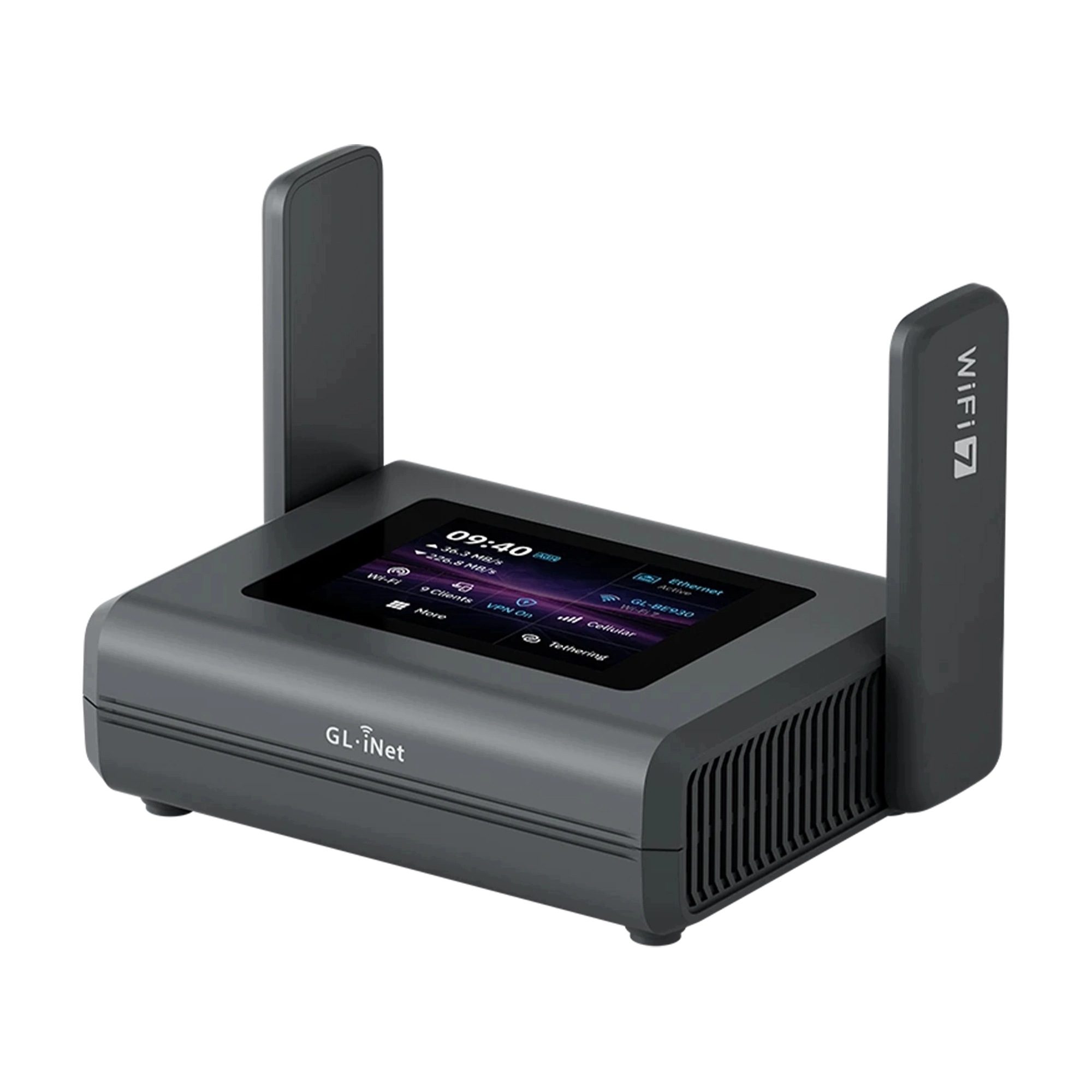 Malý Wi-Fi router 7 OpenWrt Vpn GL.iNet Slate 7 Pro GL-BE10000 mobilný