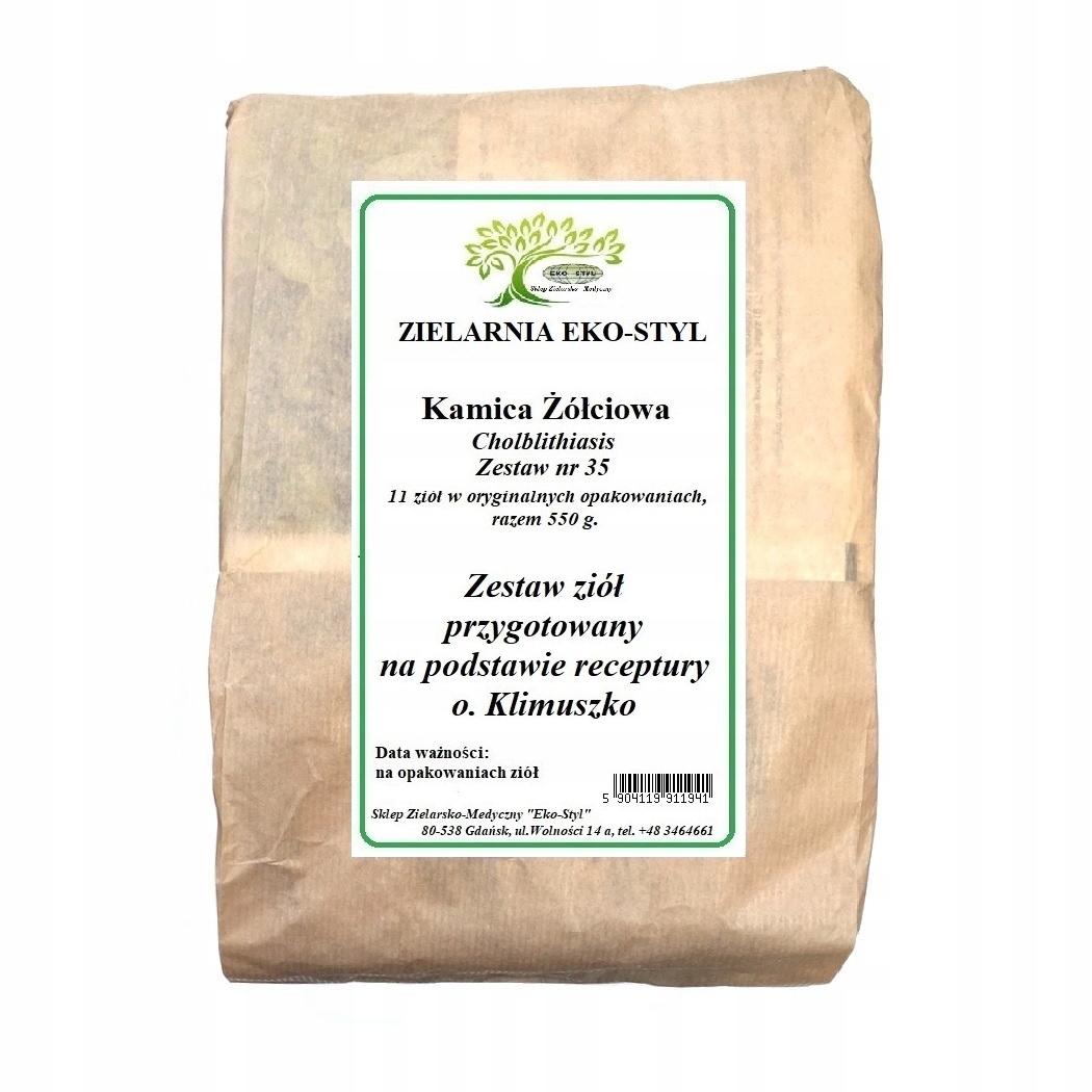 Kamica Żółciowa-35,Zioła Eko-Styl/wg O.Klimuszko