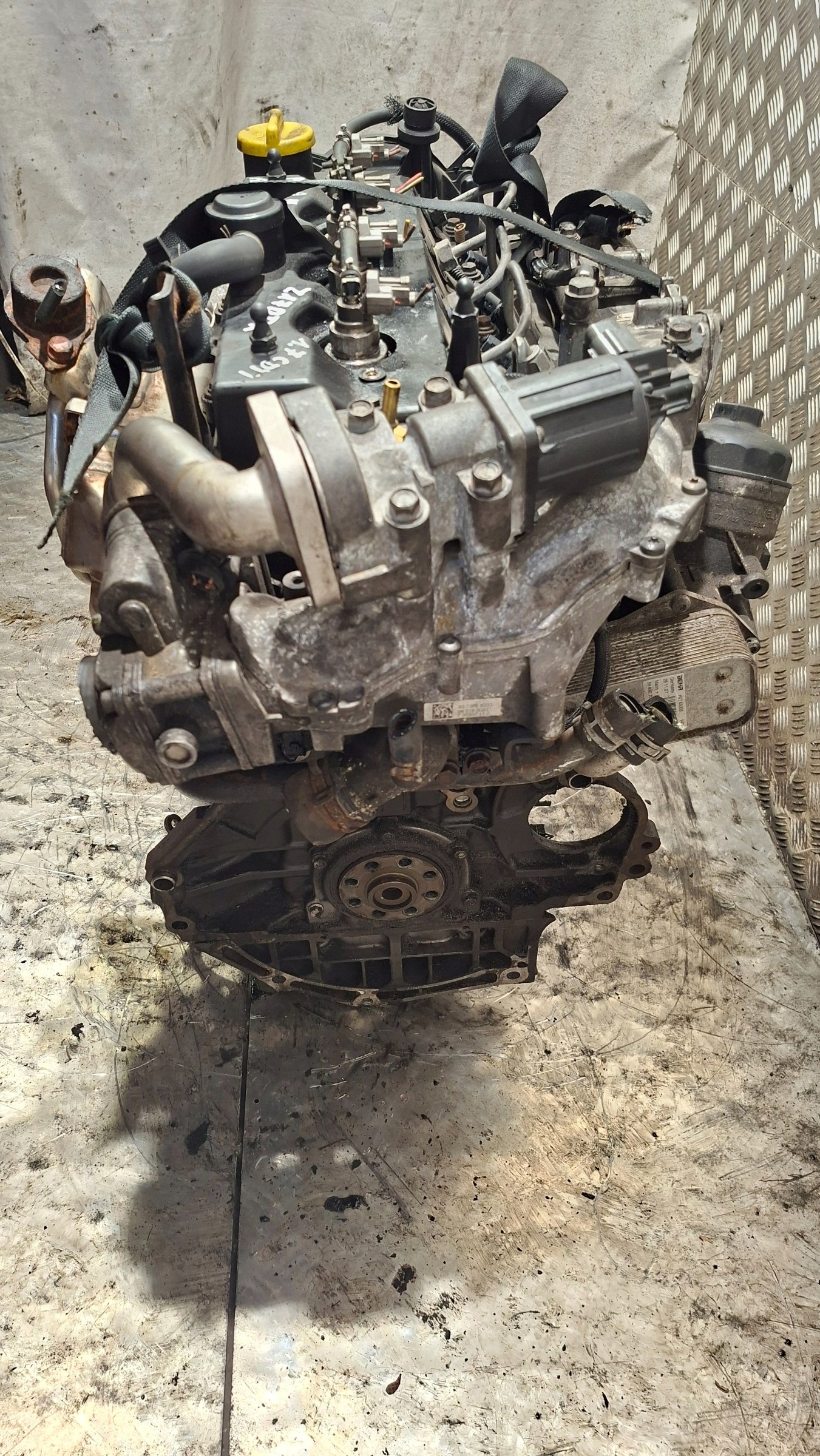 engine pillar Z UKLADEM PALIWOWYM OPEL ASTRA H 1.7CDTI Z17DTR