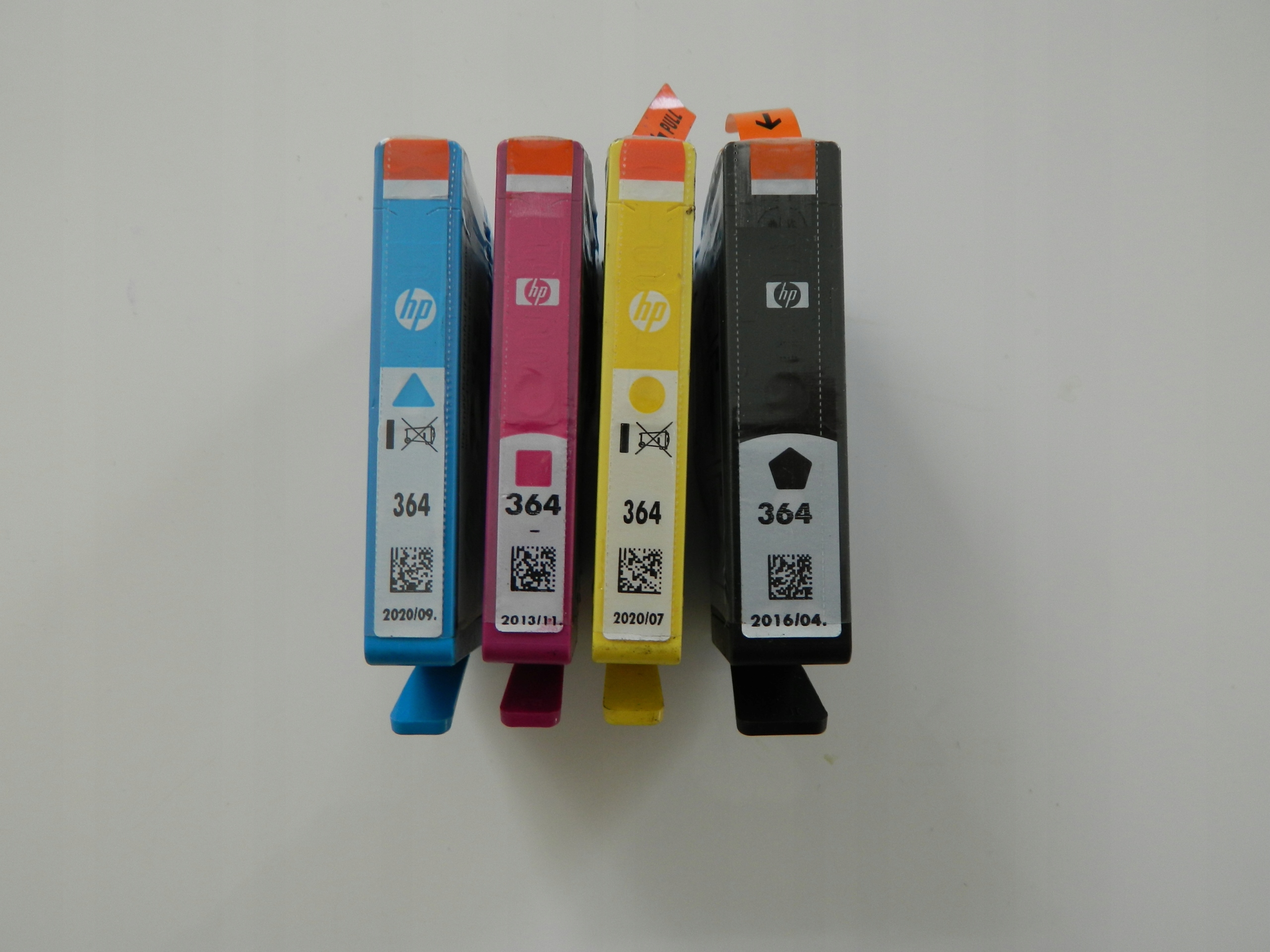 Komplet Tuszy Hp 364 Oryginał Cmyk