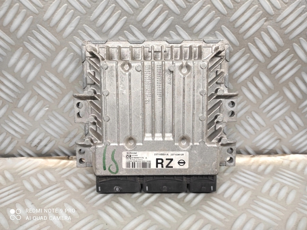 NISSAN QASHQAI I J10 LIFT 1.5 DCI KOMPUTER STEROWNIK SILNIKA 23710BB31A