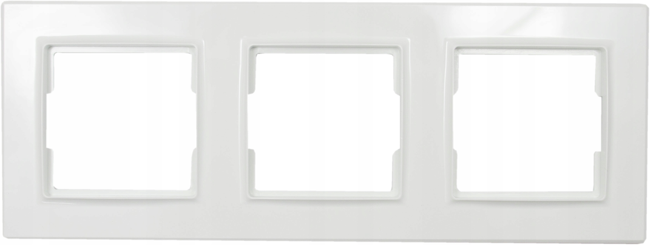 

Ramka Potrójna Pozioma Biała Argo 9303H