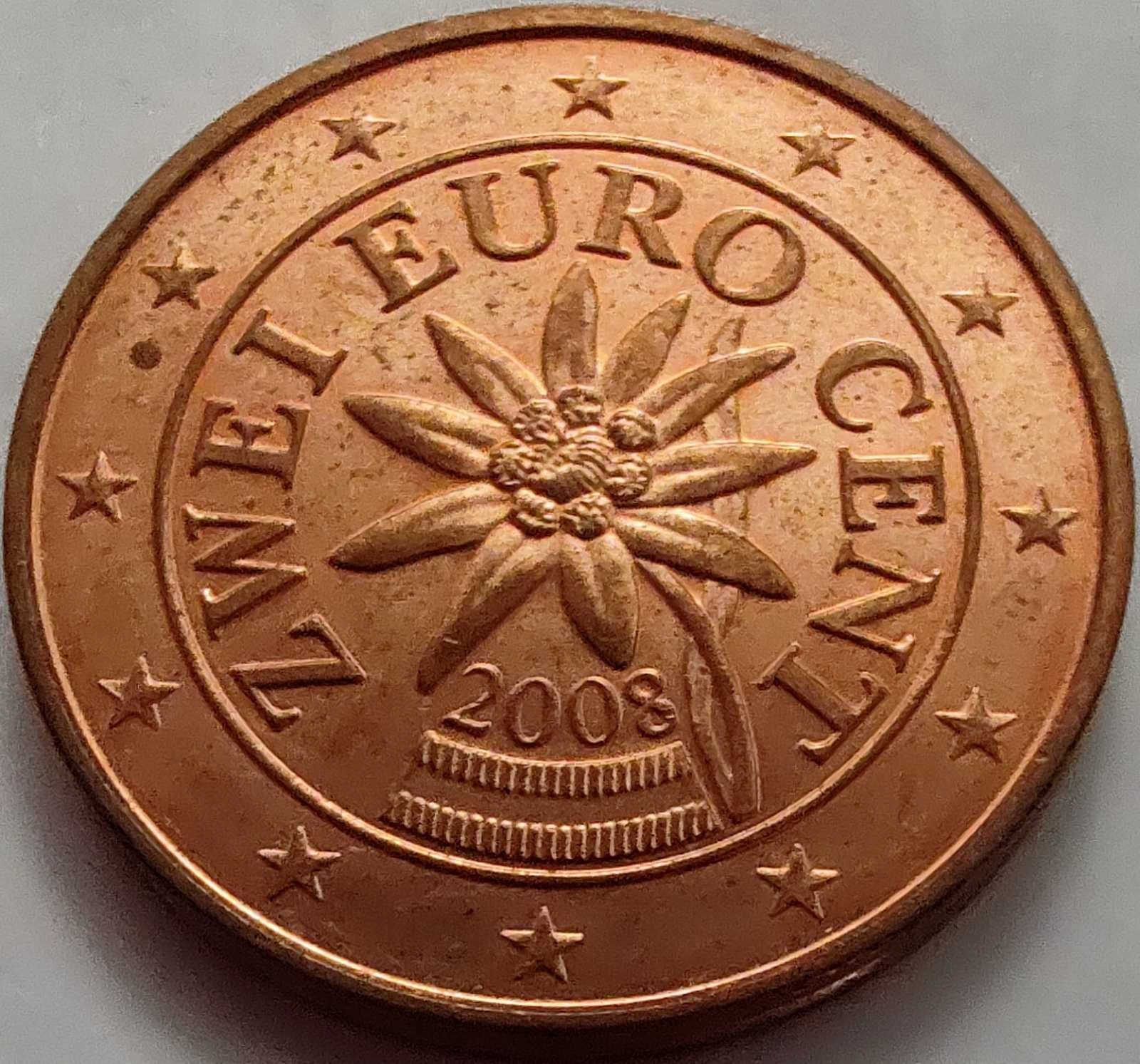 4249 - Austria 2 eurocenty, 2008