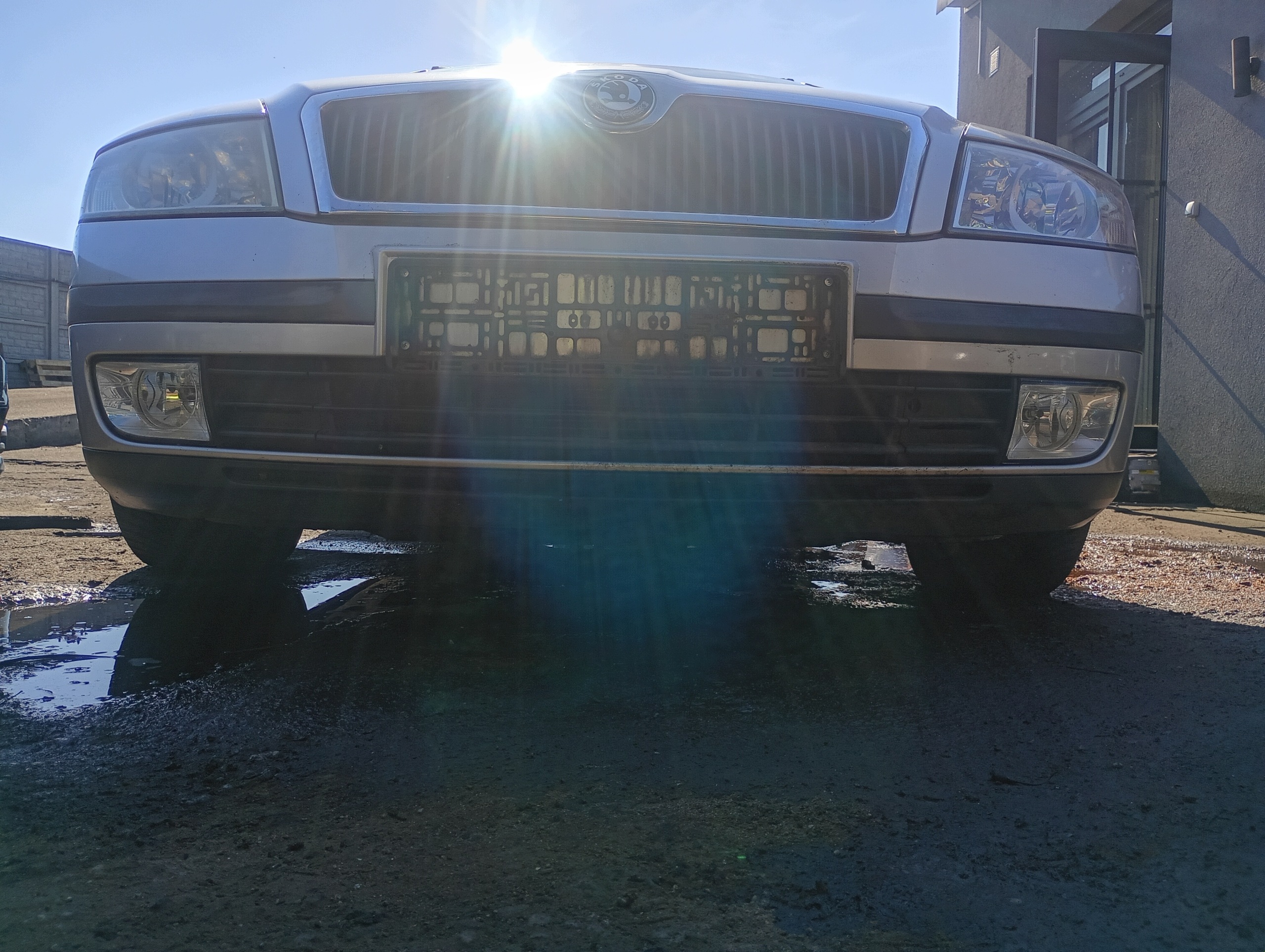 frontstoßstange vorne Skoda Octavia 2 II 04-13 code lakieru 9102