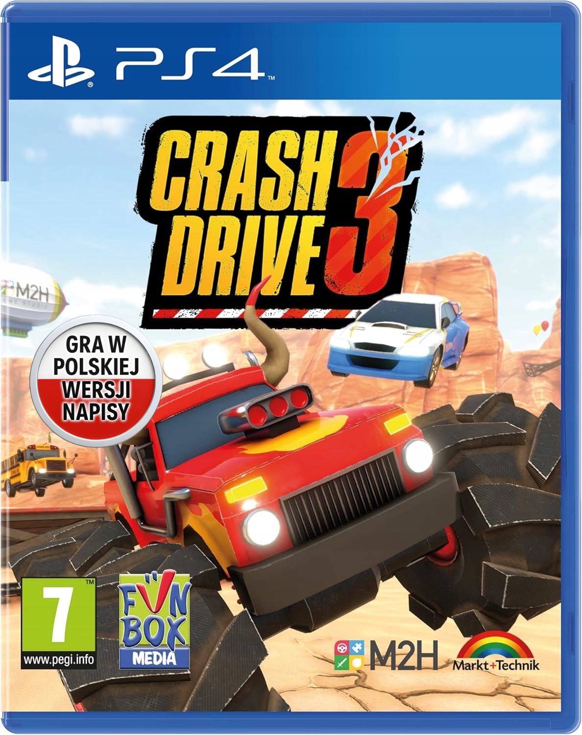 Crash Drive 3 Pl PS4 PS5 Płyta Blu-ray