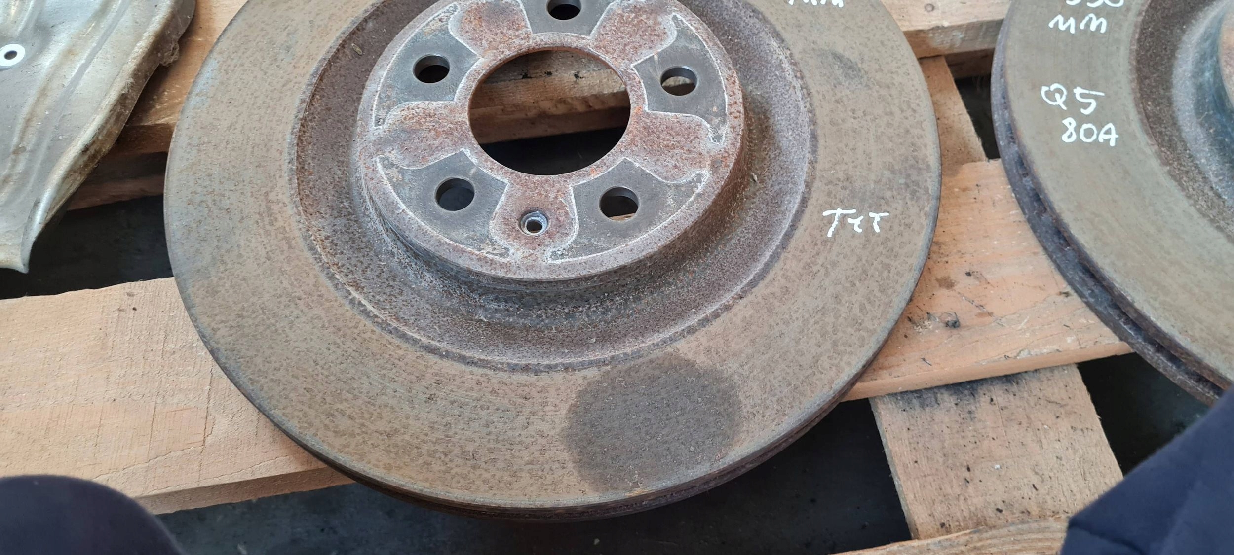 Q5 80A caliper calipers discs running board brake rear part 330MM A4 B9 8W A5