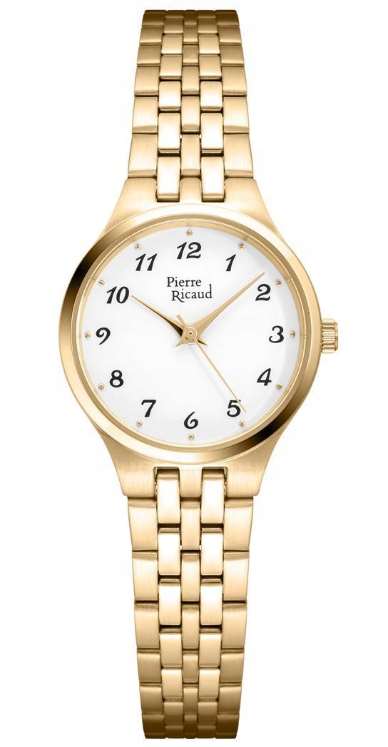 Nové Originální dámské hodinky Pierre Ricaud P22114.1122Q klasické zlaté