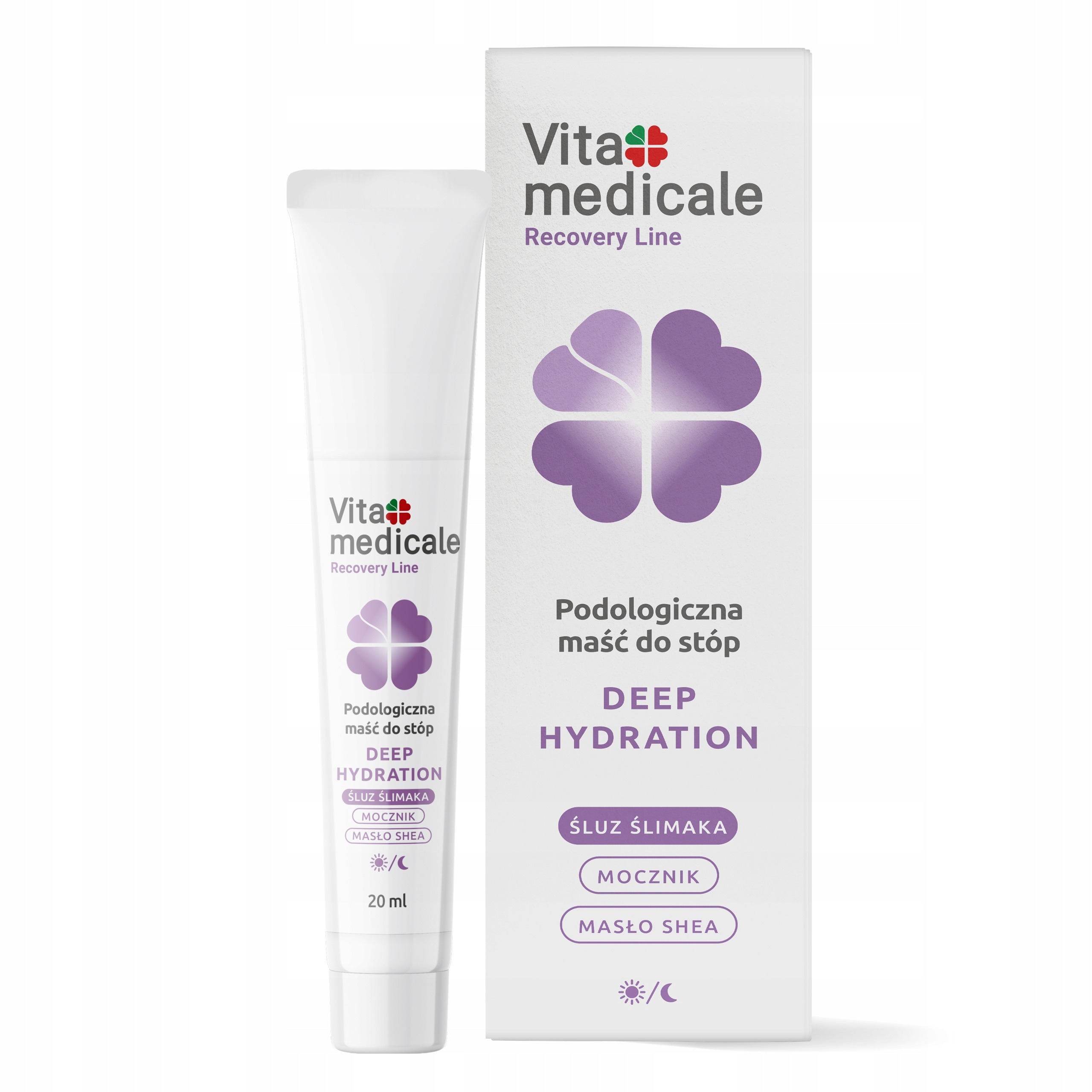 Masť na nohy velmi suchá, hrubá kůže na patách, hlemýždí sliz 20 ml