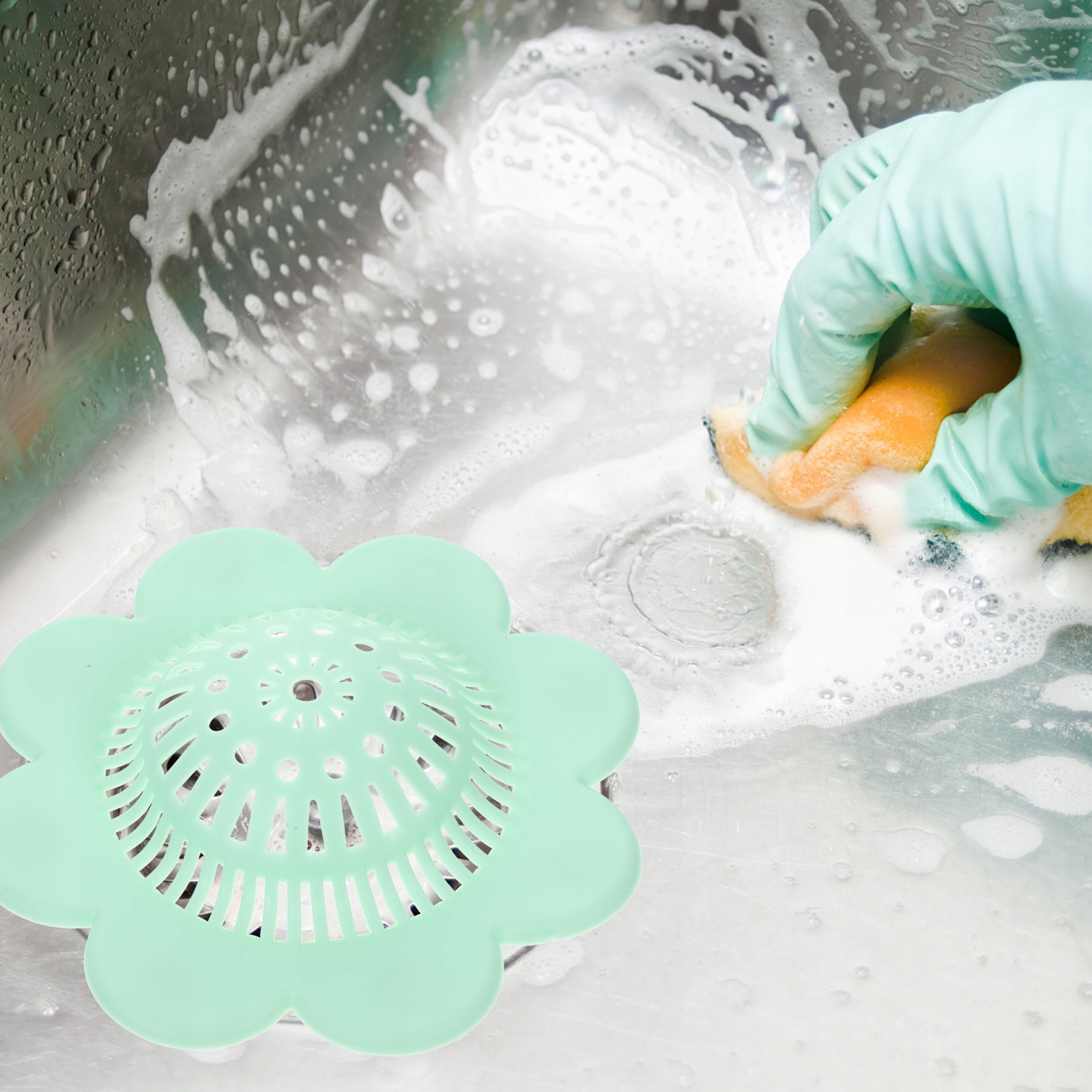 Sitko do odpływu zlewu kuchennego GOSPODARSTWO DOMOWE 6 SZT Model 4713700140682767211