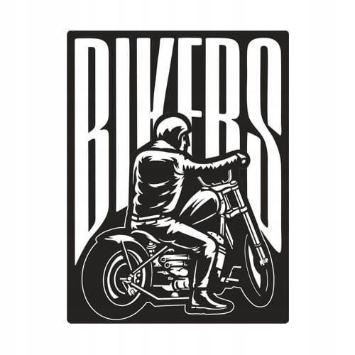 

Bikers naklejka