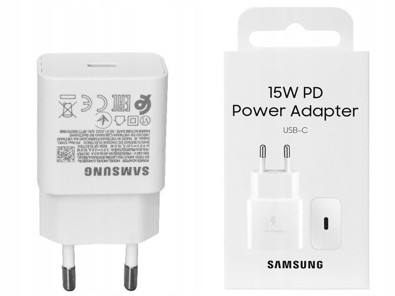

Ładowarka Sieciowa Samsung EP-T1510 15W Pd Usb-c