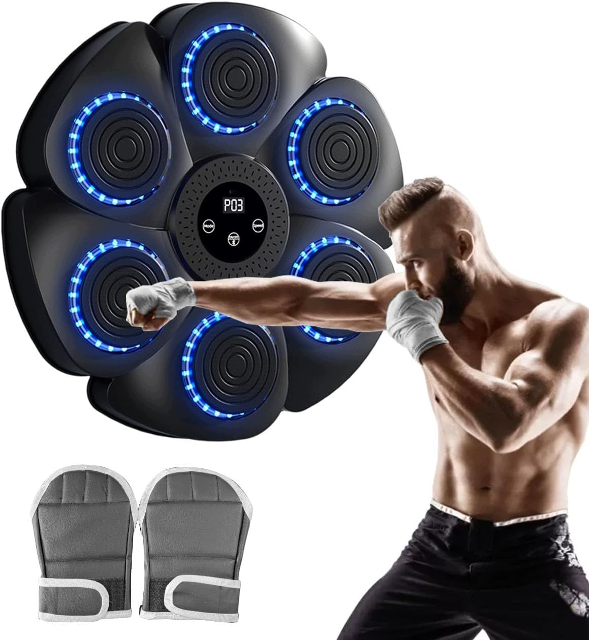 Music Boxing Machine Bluetooth Inteligentní Boxovací Dárek Pro Děti