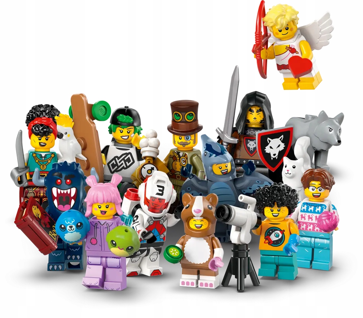 71048 - LEGO Minifigures - MIŁOŚNIK KOTÓW col27-11 / Seria 27