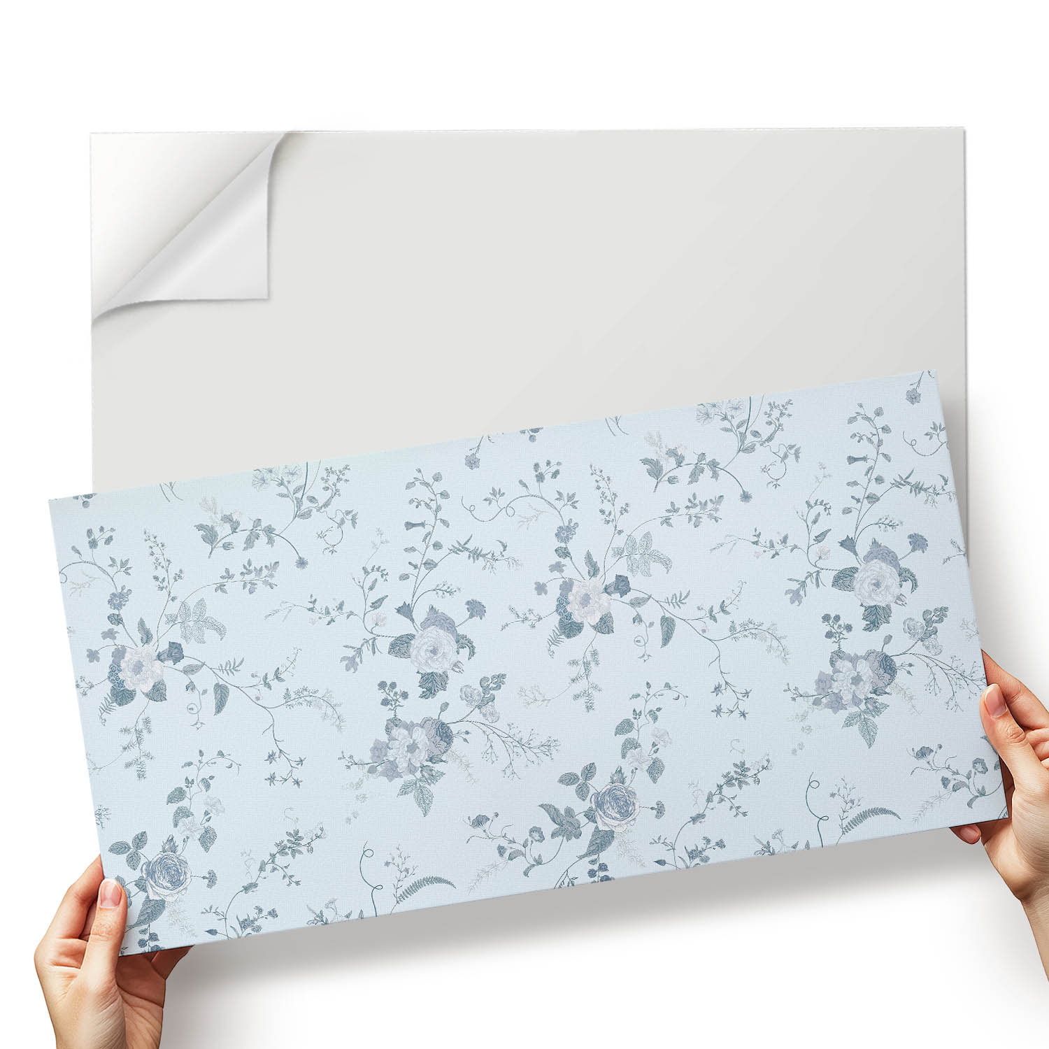 Vinylové dlaždice s dekorem do kuchyně nebo koupelny Motiv květin 6x60x30 cm