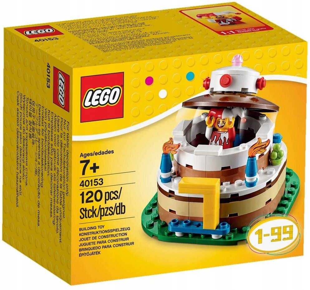 Lego Sezóna 40153 Narozeninová dekorace stolu Nové