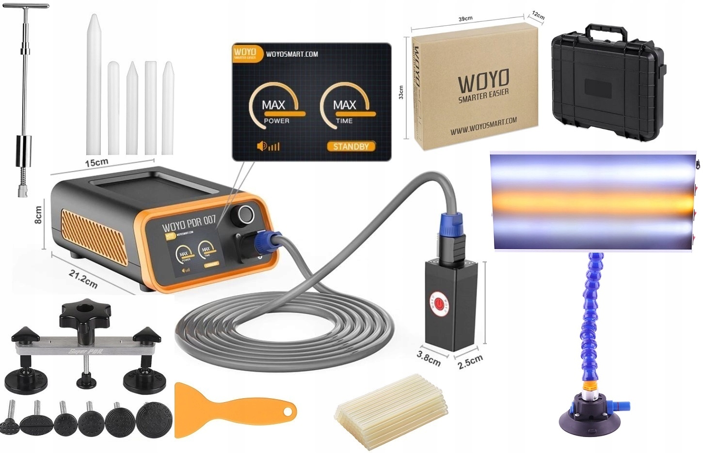 Woyo 007 T-Hotbox Pdr Indukcia na preliačiny Grad