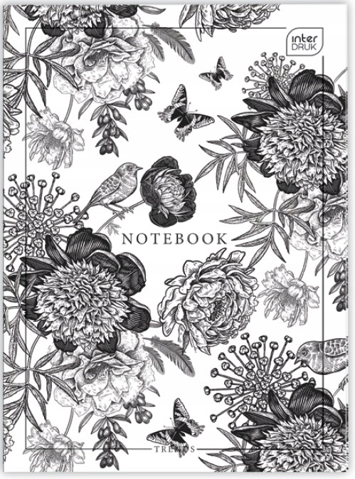 

Zeszyt A4-60 Interdruk notebook Trends Garden