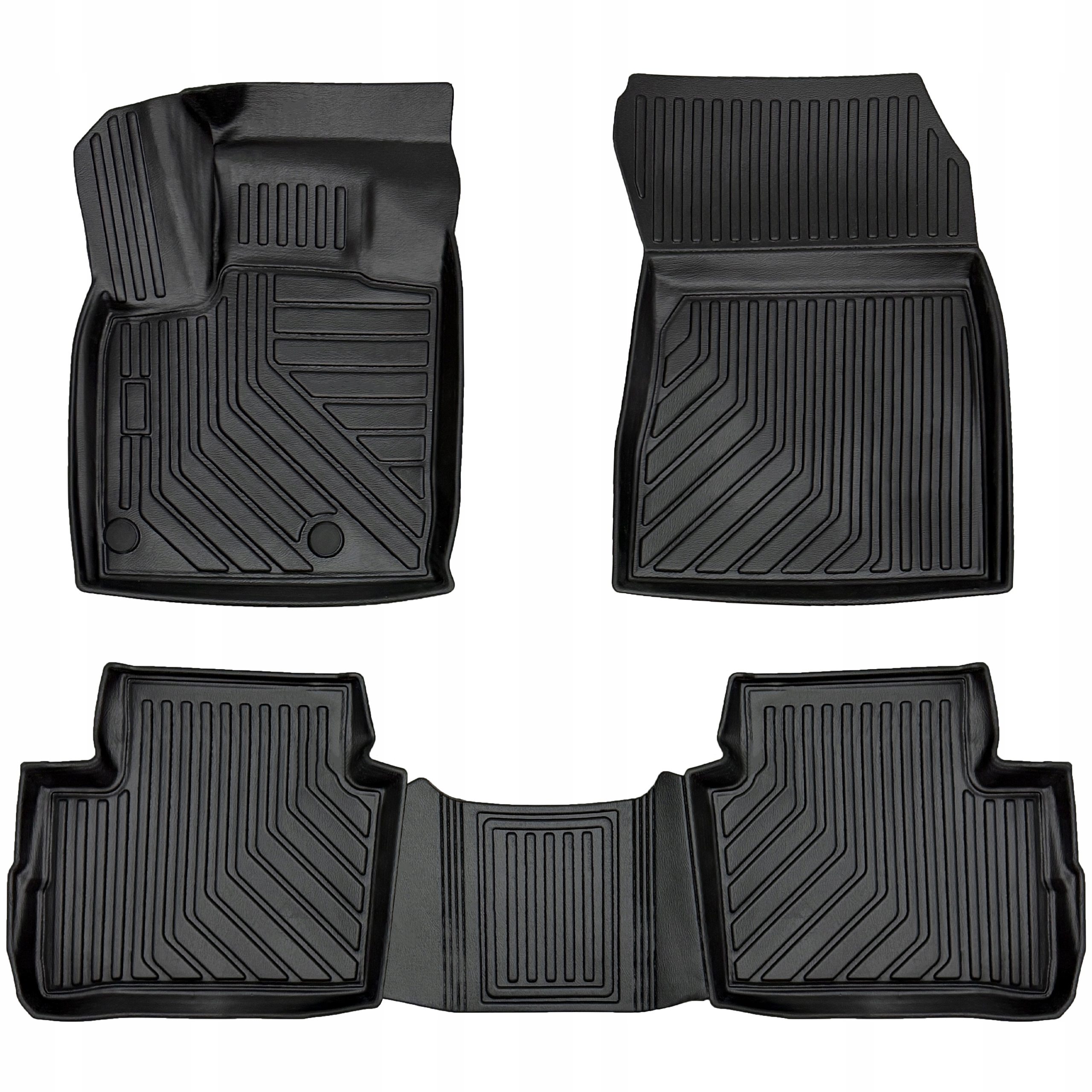 Dywaniki gumowe 3D do Nissan Qashqai III J12 (od 2021) z wyjątkiem wersji=>