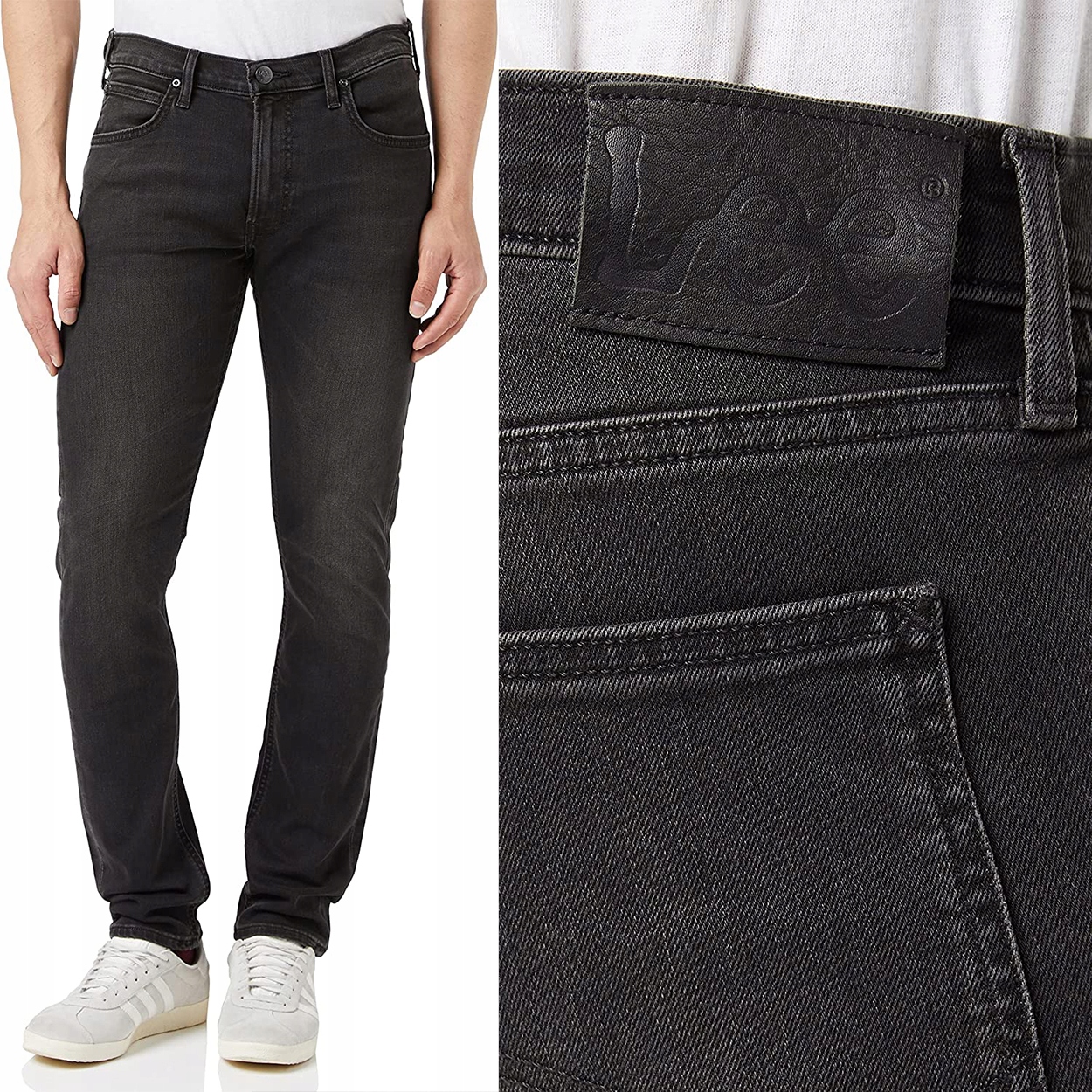 

Lee Luke L719IZHG Moto Grey Szare Rurki W30 L30