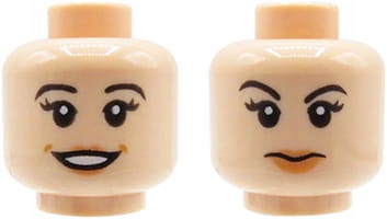 

Lego głowa figurki (3626cpb1689) dwustronna damska