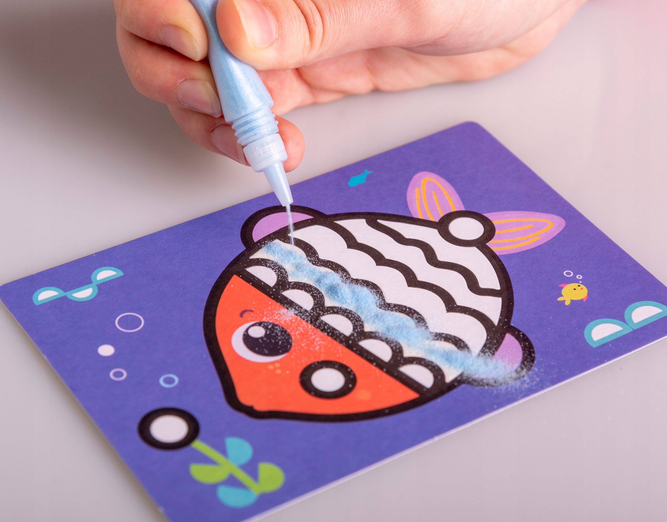 MALOWANIE PIASKIEM Piaskowe 74 Obrazki 30 Kolorów Płeć chłopcy dziewczynki