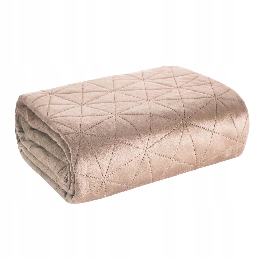 Dekorativní přehoz LUIZ3 170x210 růžový prošívaný