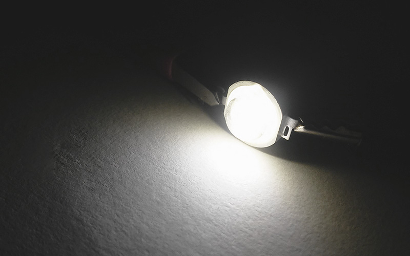 Power LED EPISTAR 1W WHITE FULL SPECTRUM 35mil+PCB Marka Inna