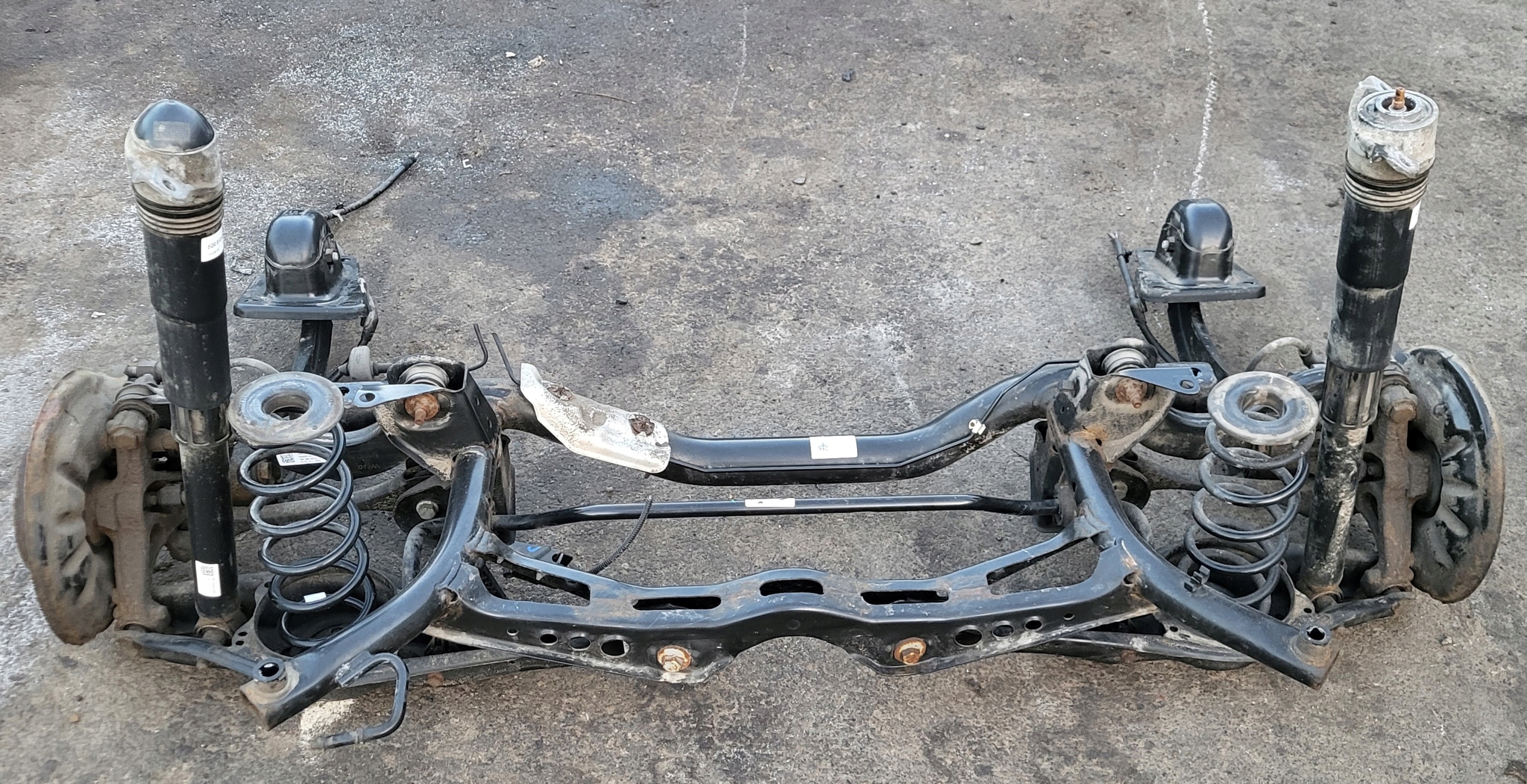 sospensione posteriore completi mozzo fusello rinforzo paraurti braccio VW GOLF VII 7 5G0 OE