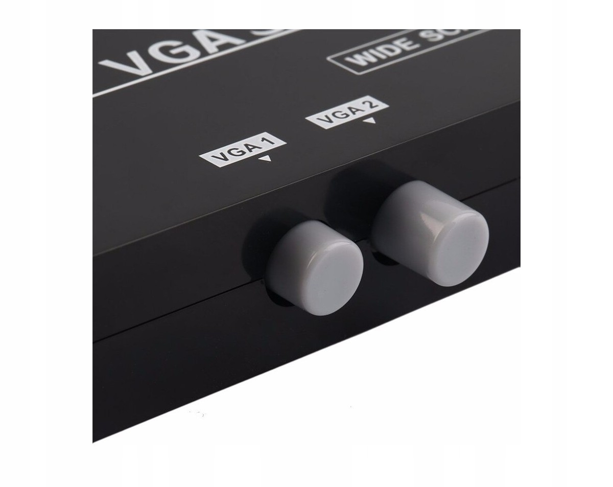 Switch VGA 1 z 2 albo 2 do 1 selektor VGA jak KVM Kod producenta 9100117