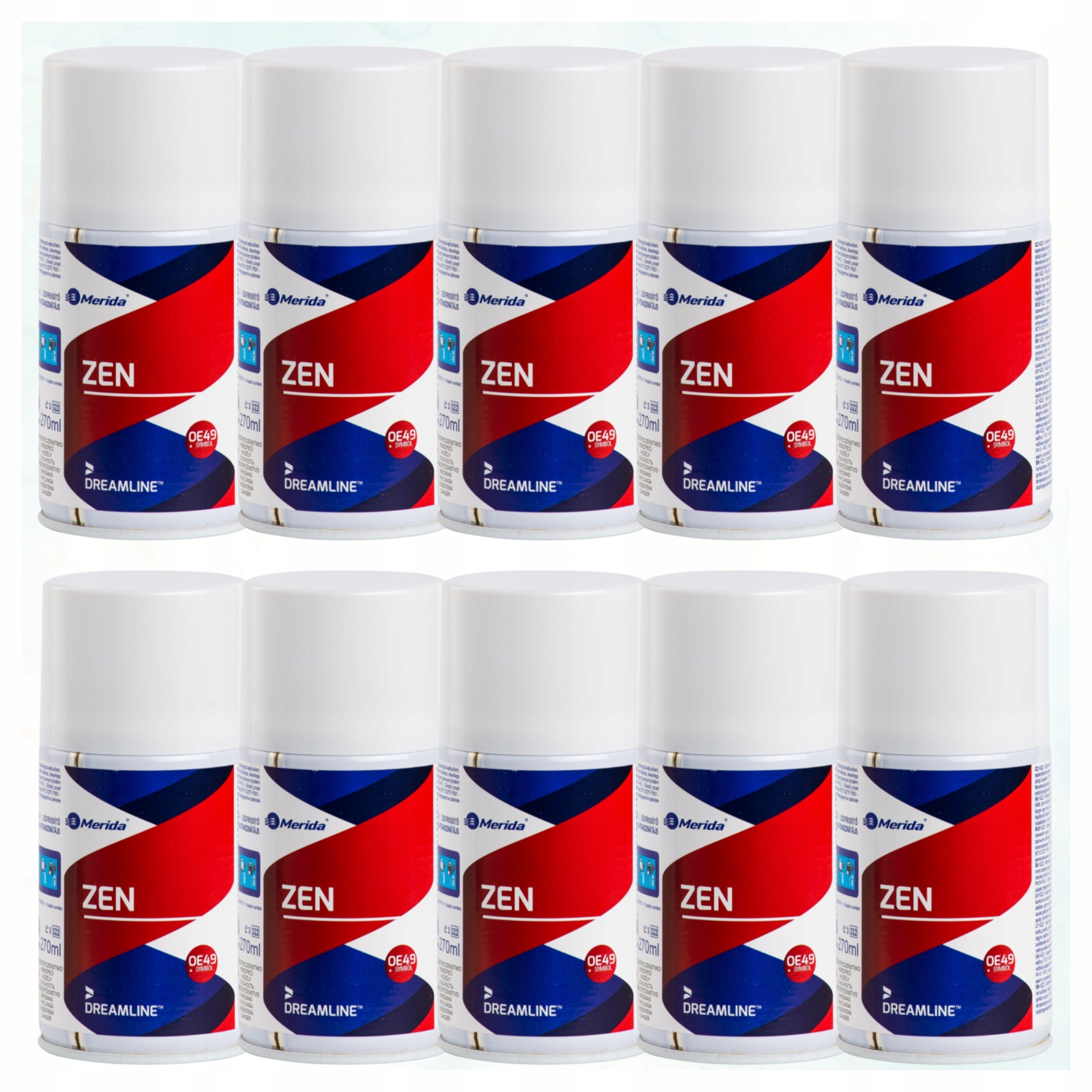 Levně Merida Osvěžovač Vzduchu Vložka Zen OE49 10 Ks 250 ML