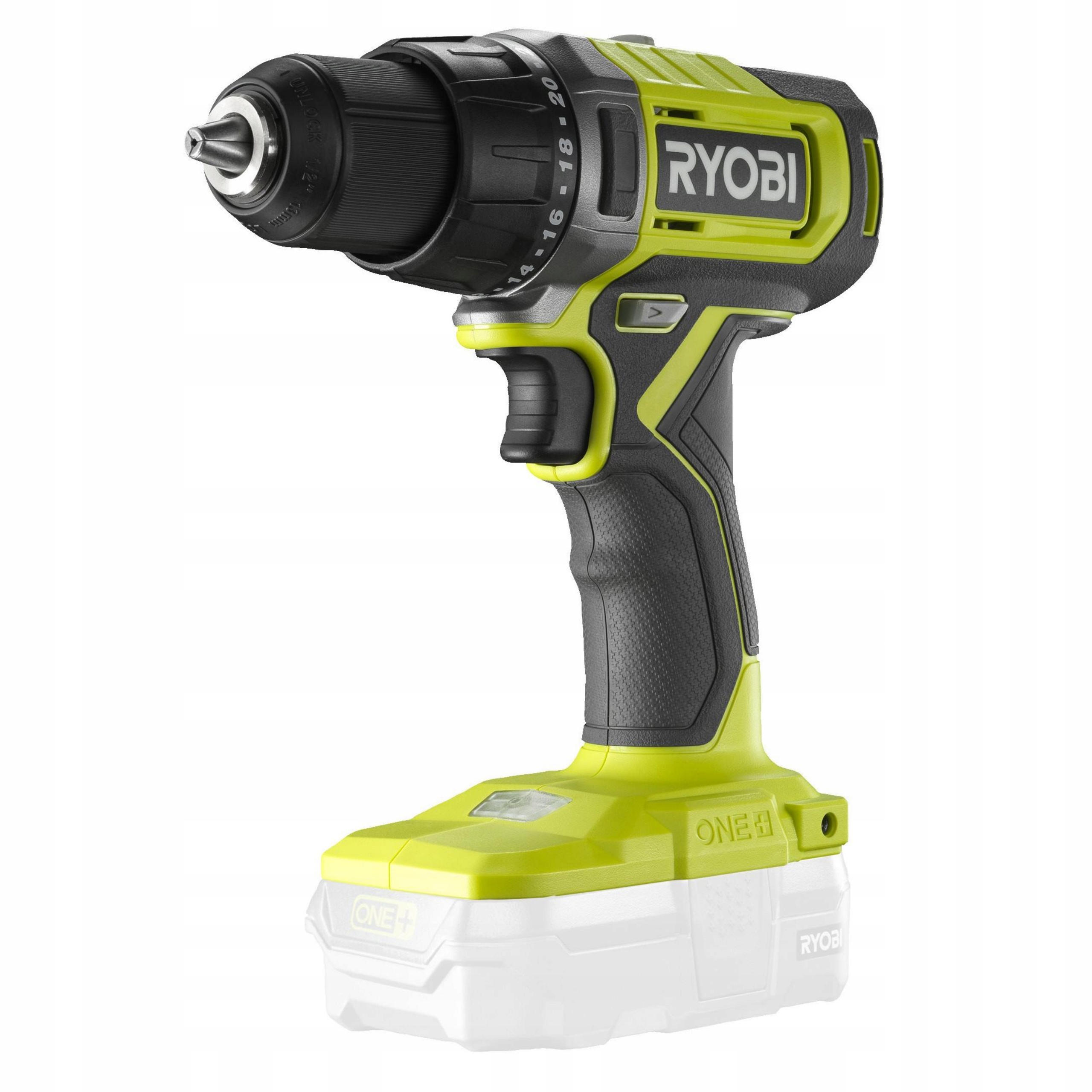 Wiertarko-wkrętarka akumulatorowa Ryobi RDD18-0 18V One+ Led Solo Samo Body