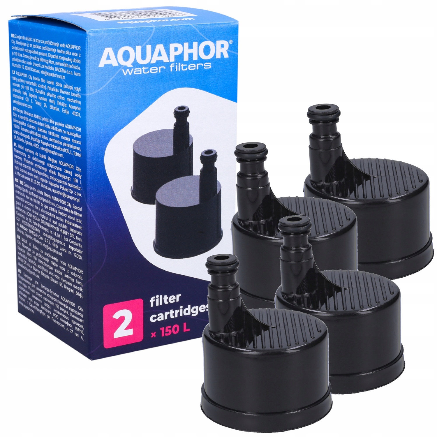 

Wkład filtrujący do butelki Aquaphor City kpl. 4
