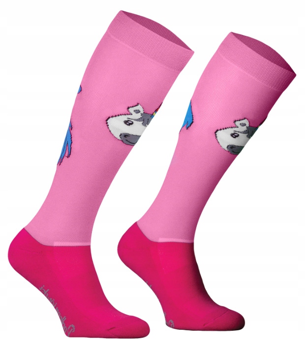 

Podkolanówki jeździeckie Pink Unicorn różowe 35-38