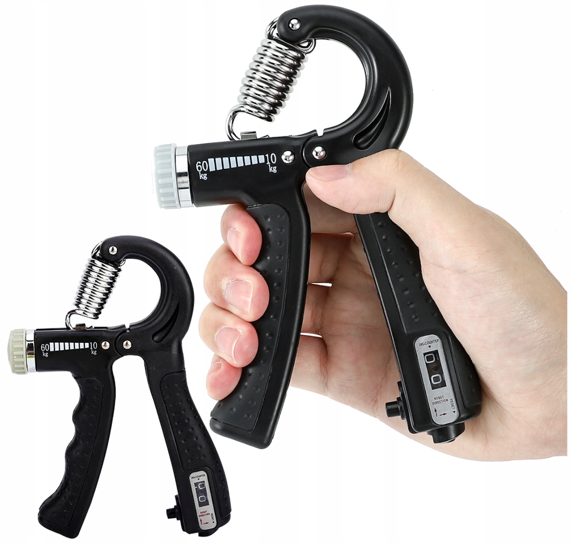 

Ściskacz gripper z licznikiem regulowany 10-60kg