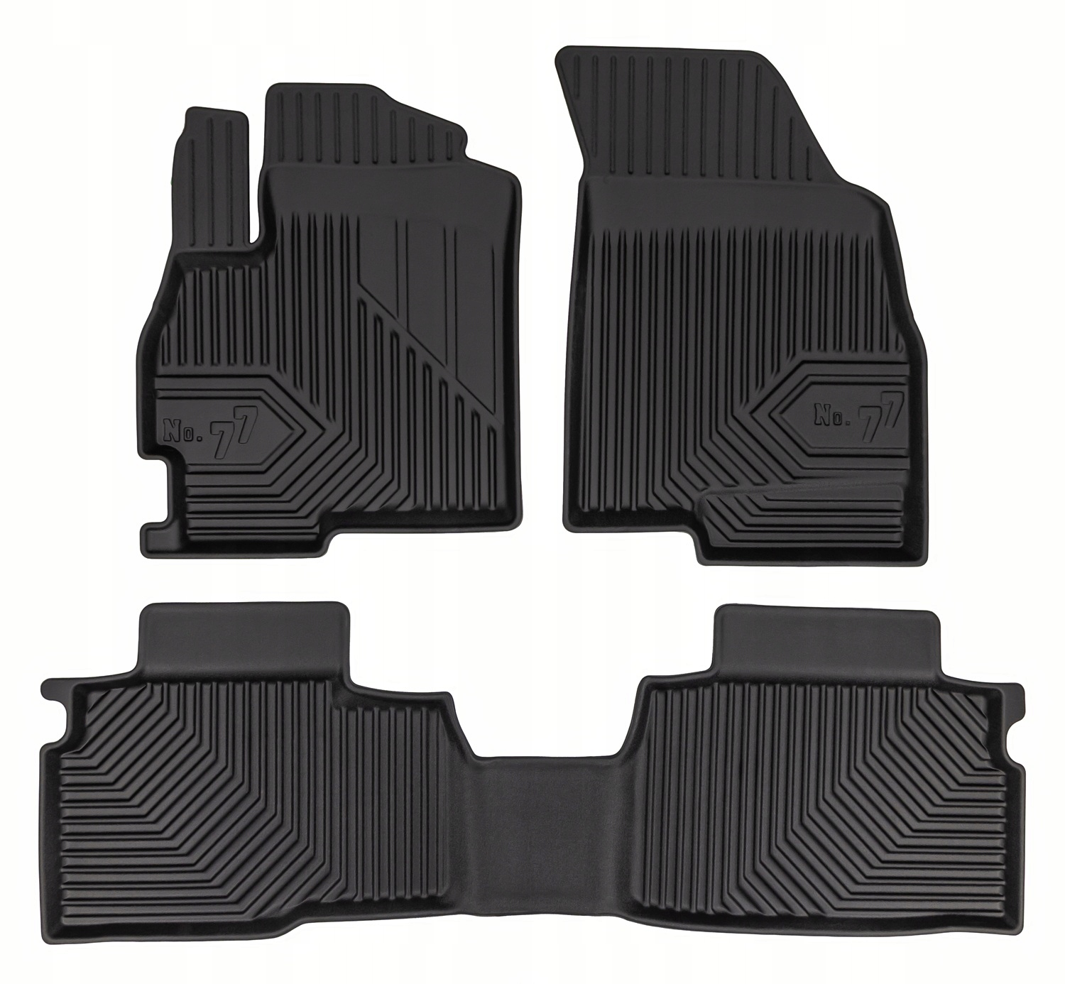 Dywaniki Gumowe Chery Tiggo 4 od 2024- Korytka 77