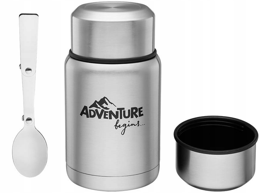 Termos obiadowy Adventure 500ml stalowy