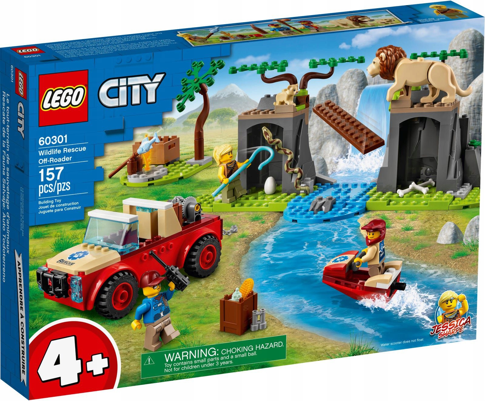 Lego City 60301 Terén záchranářů zvířat